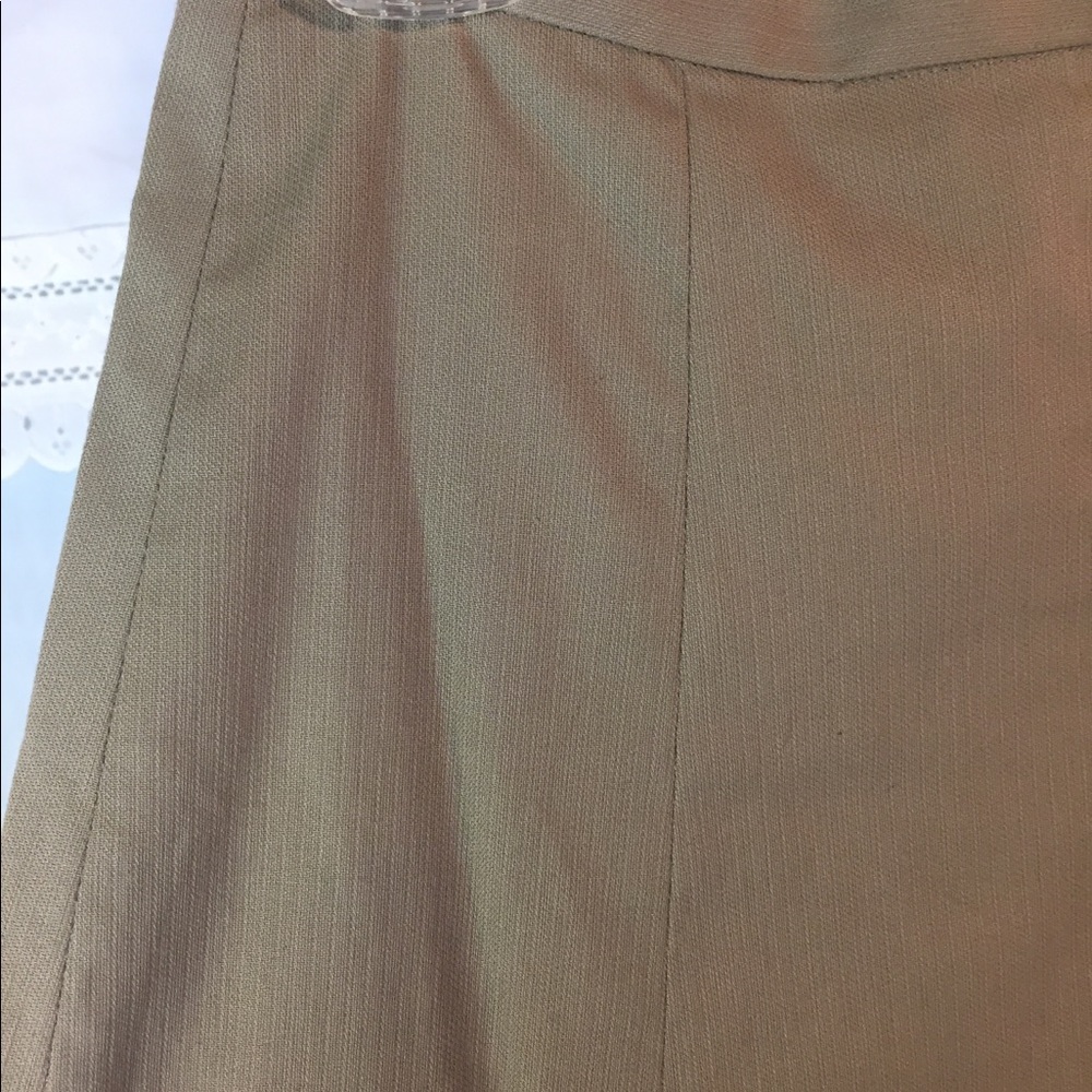 Asymmetrical appliqué skirt